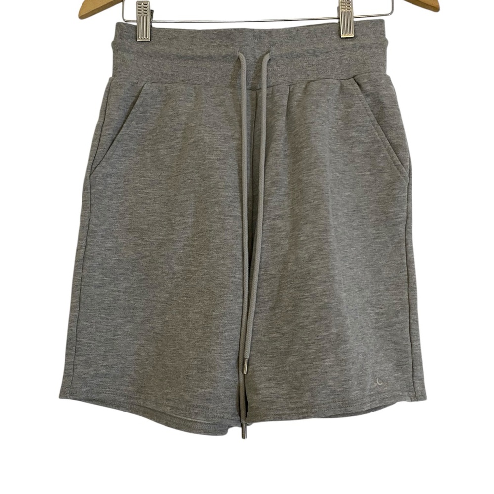 ALO Yoga Gray Athletic Shorts Elastic Waist
